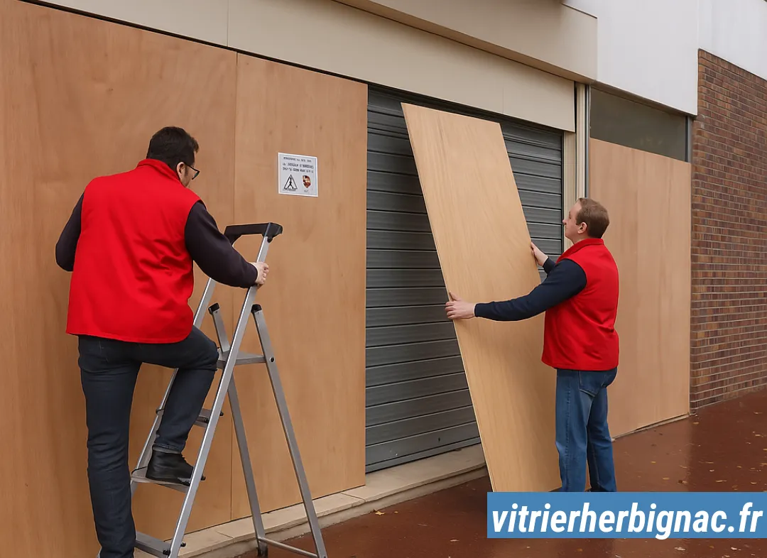 Mise en sécurité fermeture provisoire Herbignac